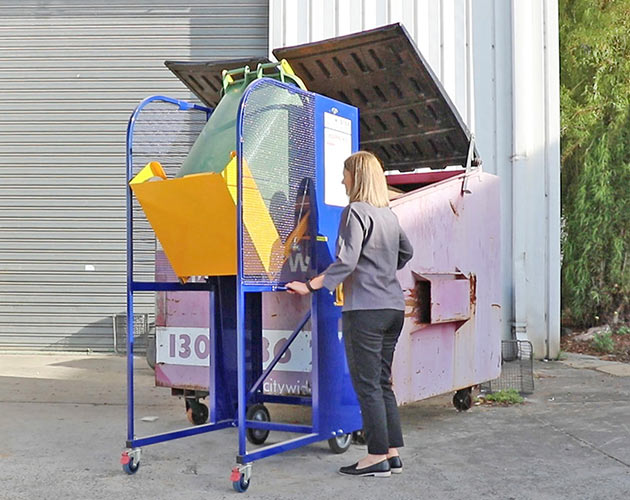 Liftmaster's Ecolift bin lifter